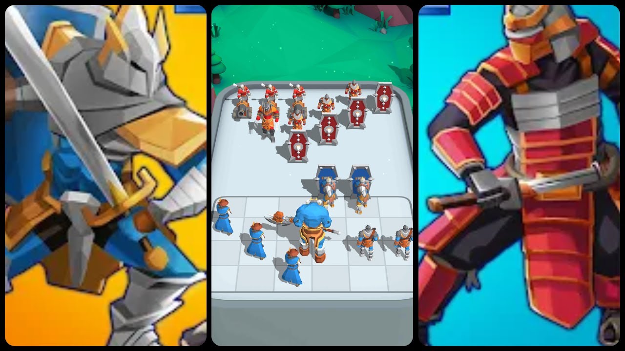 Merge Battle Simulator Mobile Game | Gameplay Android & Merge Battle Simulator Mobile Game | Gameplay Android &