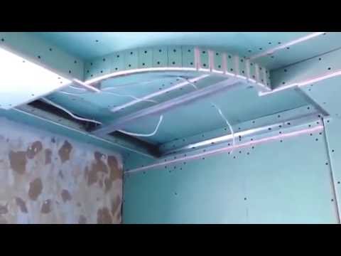 Как сделать 2 уровневый натяжной потолок Как сделать 2 уровневый натяжной потолок