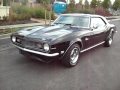 1968 Black Chevrolet Camaro For Sale Export Only