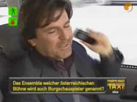 Thomas Anders and Claudia-Promi Quiz Taxi PART 2