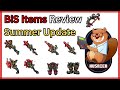 Reviewing ALL new BiS items | Tibia Summer Update