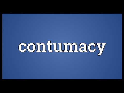 Header of contumacy