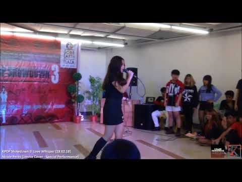Nicole Perez (Jennie Cover - Special Performance) on KPOP Showdown 3: Love Whisper