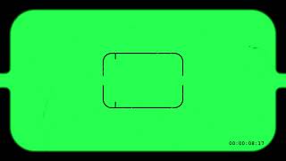 Vintage Cam Viewfinder Green Screen Overlays Sky Fx