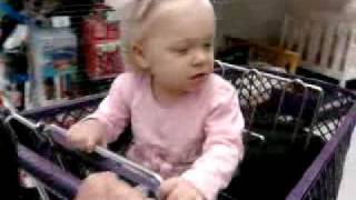 Audrey In Shopping Cart