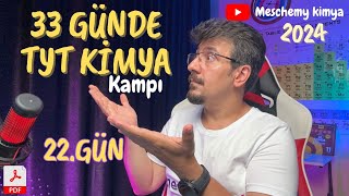 Kimyasal Hesaplamalar 1 33 Günde Tyt Kimya Kampı Z Takımı 10. Sınıf 22.Gün
