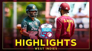 Highlights | West Indies v Bangladesh |  2nd CG United ODI