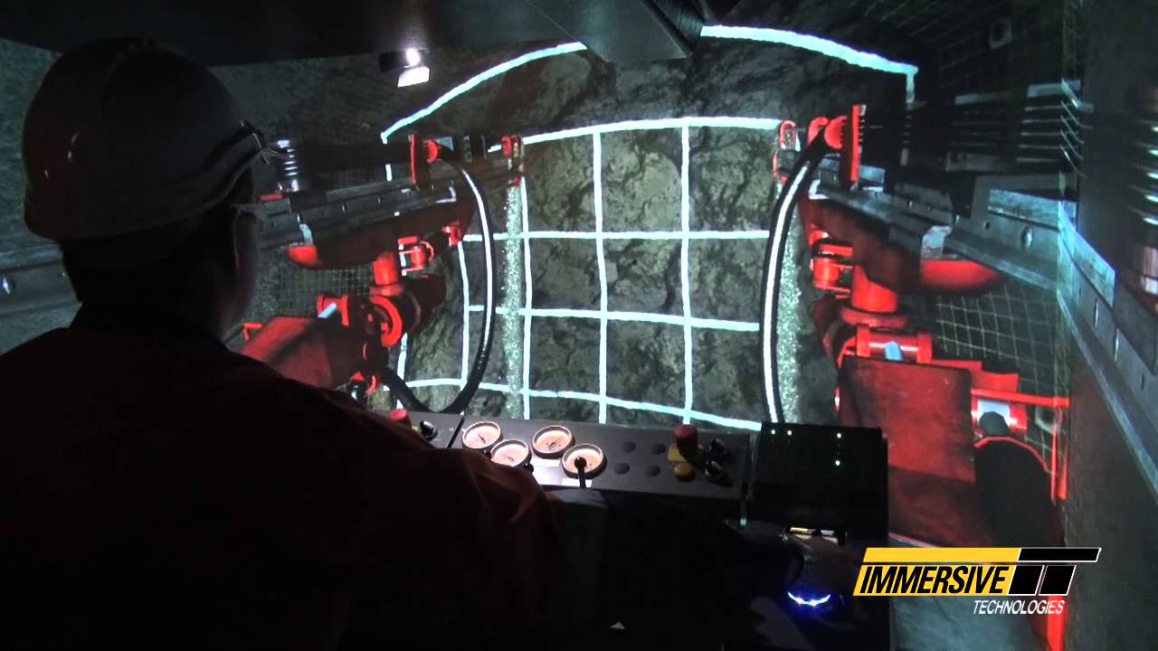 Immersive Technologies' Sandvik DD420 Jumbo Drill Simulator (Review