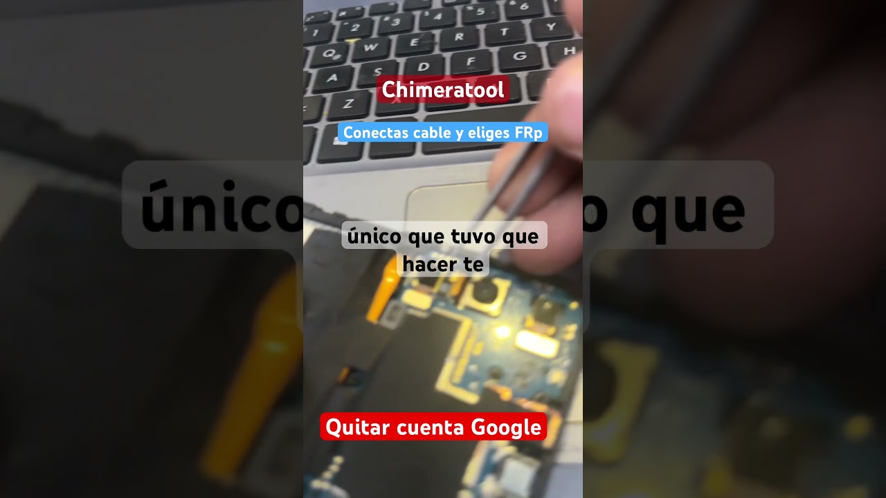Cómo quitar cuenta Google en 1 minuto #chimeratool #frp Cómo quitar cuenta Google en 1 minuto #chimeratool #frp