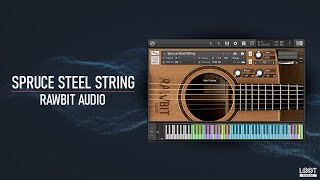 RawBIT Audio //  Spruce Steel String Guitar // Kontakt // Walkthrough