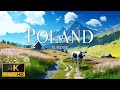 FLYING OVER POLAND (4K Video UHD) - Peaceful Piano Music With Beautiful Nature Video For Relaxation