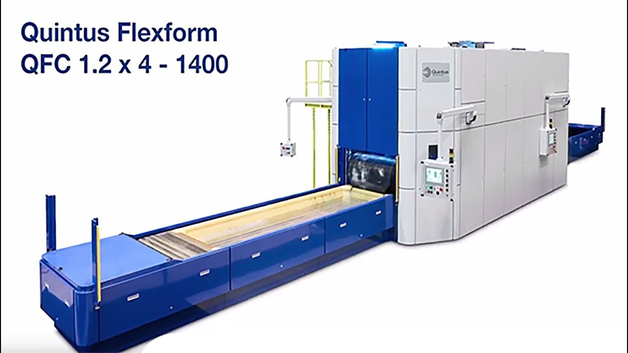 Flexform™压力机型号QFC 1.2x4-1400