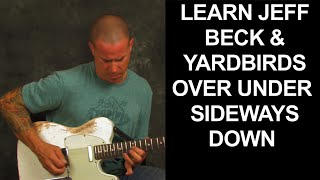 Watch Jeff Beck Over Under Sideways Down video