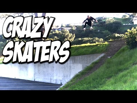 3 CRAZY NEW SKATERS !!! - A DAY WITH NKA