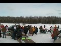 Winter fun on Beaver Island with Fresh Air Aviation