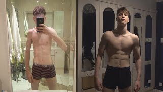 2 Year Body Transformation From Skinny To Muscular
