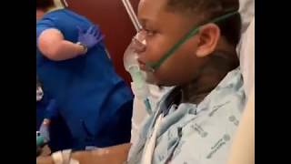Yella Beezy Recovering In The Hospital 🙏🙏 ( VFN Music ) ( Viral Flame Network )