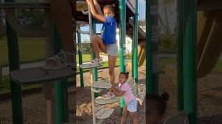 Dad Catches Daughters Fighting On The Playground Because Of This