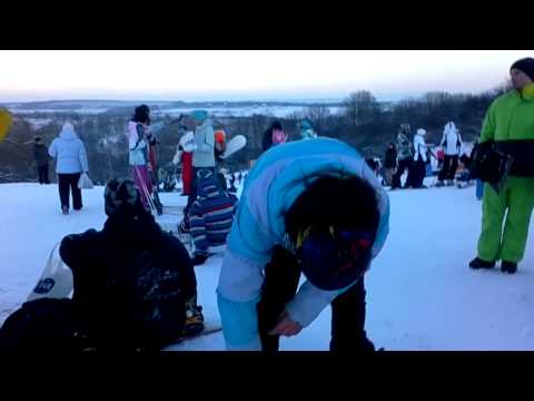 Харьковская "Швейцария" - сноуборд и лыжи) 19.01.2014