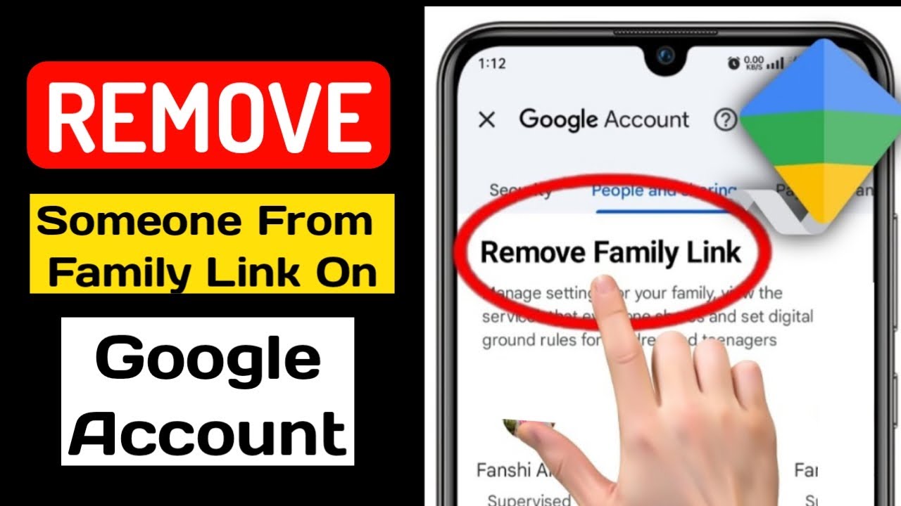 How To Remove, Delete Someone from Family on google How To Remove, Delete Someone from Family on google