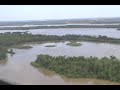Kincaid Indian Mounds Massac County IL Illinois Ohio River Flood Aerial 2011 May 4th