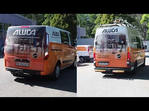Video ALUCA-Fahrzeugeinrichtungen