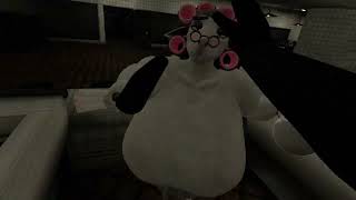 2 Thicc Mommy Animals Serves Food To Shadow People While Trying To Hide From A Guy That Wants Them