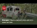 19' Travel Trailer Tour at Clear Creek Campground - Escape Trailer