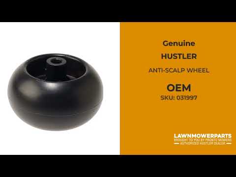 031997 ANTI-SCALP WHEEL - HUSTLER Genuine OEM Part 031997 ANTI-SCALP WHEEL - HUSTLER Genuine OEM Part
