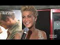Julianne Hough Josh Duhamel At Safe Haven Premiere Interview On ...