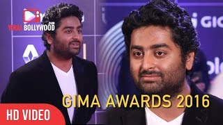 Arijit Singh At GIMA Awards 2016 | Global Indian Music Academy | Viralbollywood