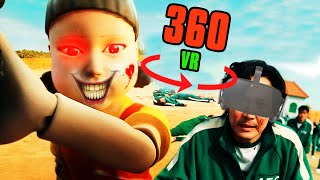 360° Vr Squid Game - Red Light Green Light | Virtual Reality Experience