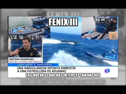 Estreno de las nuevas lanchas con aprehension de droga - Aduanas SVA