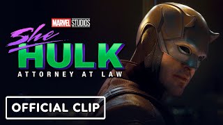 She-Hulk Attorney At Law - Official Daredevil Clip 2022 Tatiana Maslany, Charlie Cox
