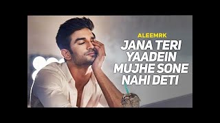 Jana Teri Yaadein Mujhe Sone Nahi Deti Lyrics - Aleemrk Umair Full Lyrics Song