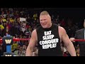 Brock Lesnar dislocates Mark Henry's elbow: Raw, Jan. 6, 2014