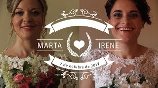 Resumen Boda Irene y Marta 7 de octubre de 2017 Hotel AC de Oviedo