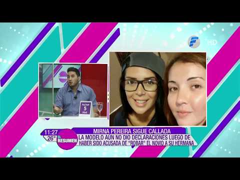 Acusaron a Mirna Pereira de