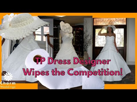 Cheap Chic Weddings 2009 Toilet Paper Wedding Dress Contest