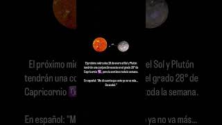 Sol conjunción Plutón 💥