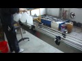 Inline Piston filling systems with mixing tank two heads lube oil filler machines running video