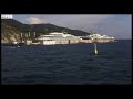 Close-up look at Costa Concordia wreckage - BBC News