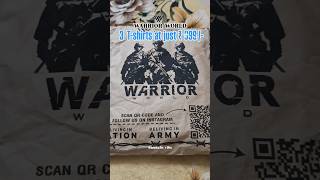 Warrior T- Shirt At 999-