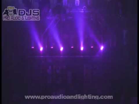 DJS - Irradiant Mini Move DMX Light Show Demo - 090709