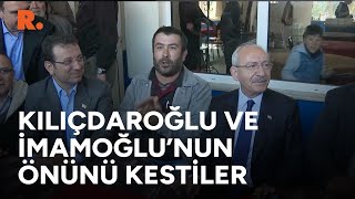 Kılıçdaroğlu Ve İmamoğlunun Önünü Kestiler Zonguldak Mitinginin Ardından Dikkat Çeken Anlar
