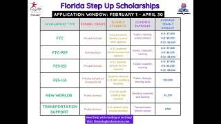 Florida Step Up Scholarship Guide