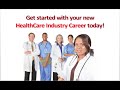 healthcare career