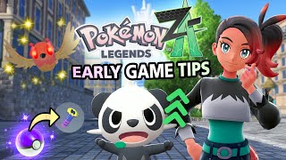 Early Game Tips You Need For Pokémon Legends Z-A