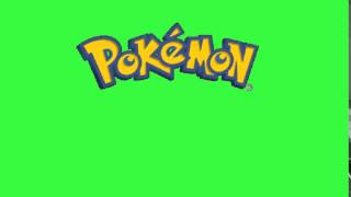 Pokemon Logo Green Screen Effect