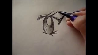 For Beginners Step By Step Drawing Anime/Manga Girl Eyes